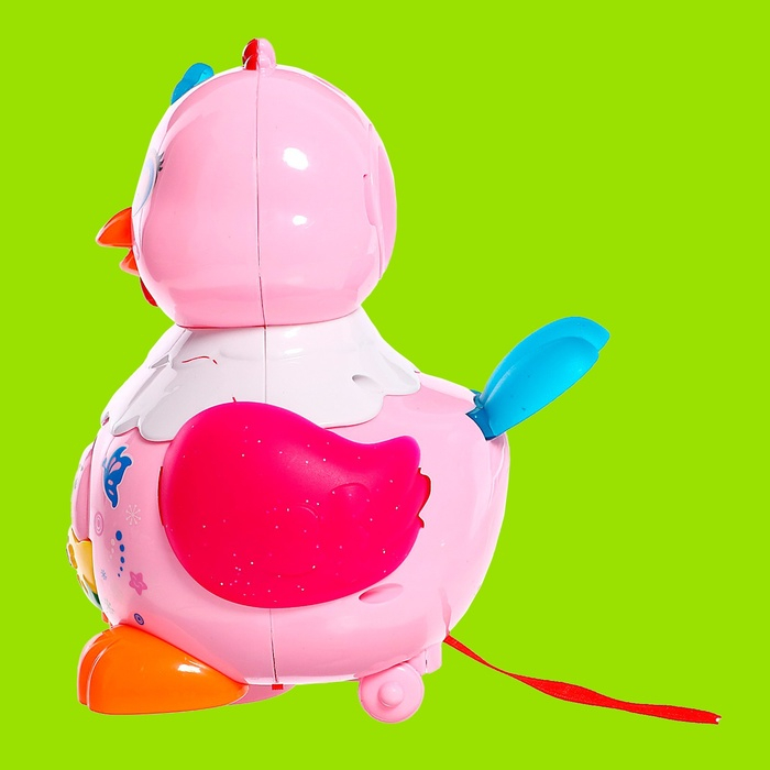 Развивающая игрушка «Курочка», световые и звуковые эффекты, несёт яица, МИКС Развивающая игрушка «Курочка», световые и звуковые эффекты, несёт яица, МИКС