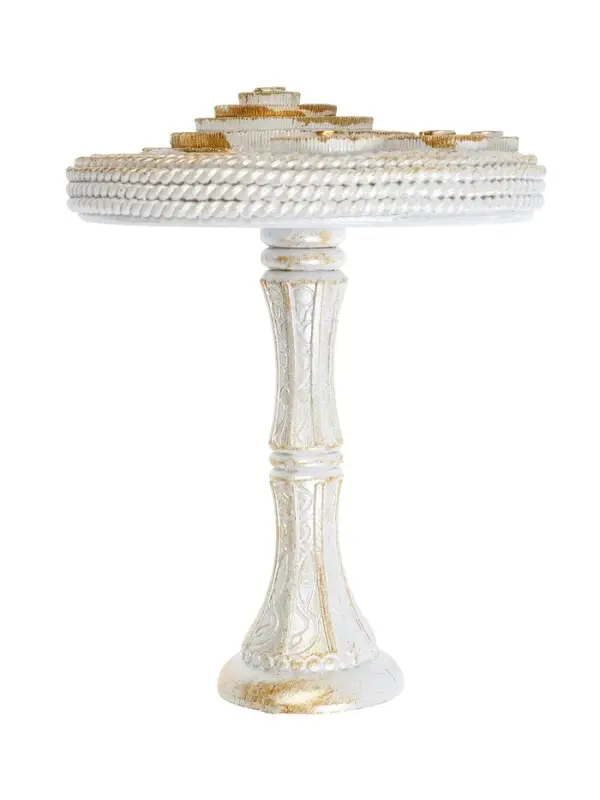 Крючок для штор CAPPIO KS038, d=11 см, цвет белый с золотом, 2 шт