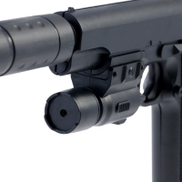 Пистолет "Вектор" с глушителем и лазером Пистолет "Вектор" с глушителем и лазером