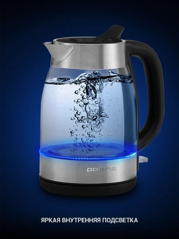 Чайник электрический PWK 1817CGL Water Way Pro стеклянный