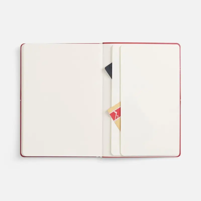 Ежедневник Kuka, недатированный, ver.2, красный