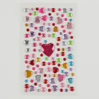 Аппликация стразами для детей &laquo;Единорожка&raquo;, набор для творчества, А5