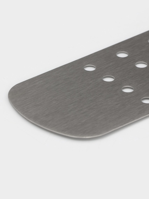 Лопатка перфорированная, ручка пластик 37х7,2 см