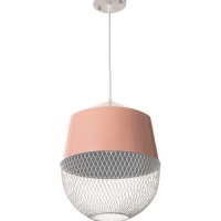 Светильник Lisa 1х40Вт Е27 светло-розовый 26х26х32см Светильник Lisa 1х40Вт Е27 светло-розовый 26х26х32см