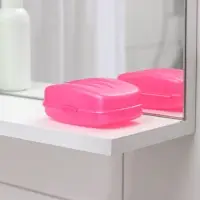 Мыльница с крышкой Радиан &laquo;Дорожная&raquo;, пластик, 10&times;7&times;4.5 см, МИКС