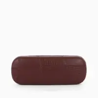 Футляр для очков Июнь2503, 16*5,8*3 см, хлопушка, коричневый