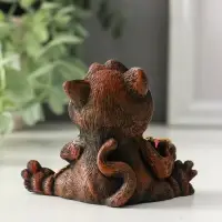 Фигура "Кот на рыбалке" 10 см