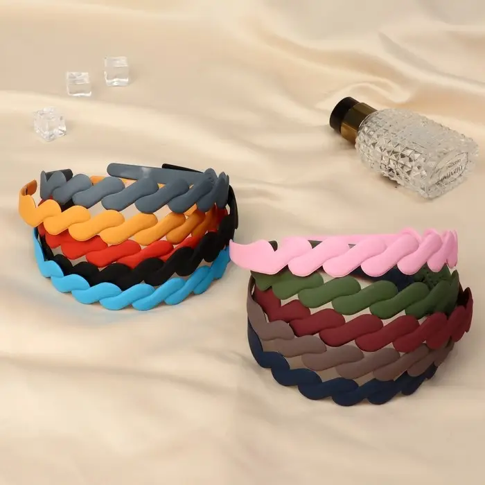 Ободок для волос &laquo;Теона&raquo;, плетение волна, 2 см, МИКС