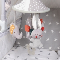 Подвеска - погремушка &laquo;Карусель Бонни&raquo;, прорезыватель, на кроватку, коляску, Крошка Я