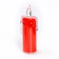 Свеча светодиодная, цвета МИКС