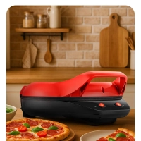 Пиццамейкер электрический КТ-4650 - 28,5 см - 1200 Вт