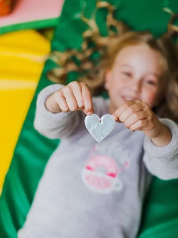 Светоотражающий элемент &laquo;Сердце&raquo;, двусторонний, 5&times;5 см, МИКС