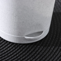 Горшок для цветов с прикорневым поливом &laquo;Альянс&raquo;, 0,4 л, d=10 см, h=8,5 см, мрамор