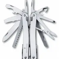 Мультитул SwissTool Spirit X в кожаном чехле