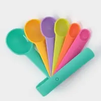 Набор мерных ложек 6 шт " Колор"