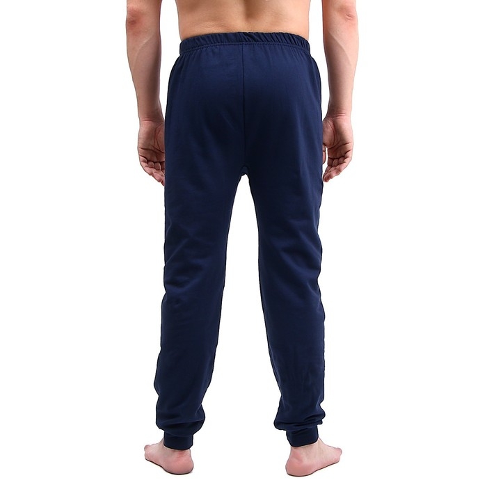 Кальсоны мужские, хлопок, цвет синий, р. 48, рост 176 см