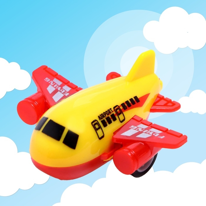 Набор инерционных самолетов &laquo;Авиалинии&raquo;, 4 штуки