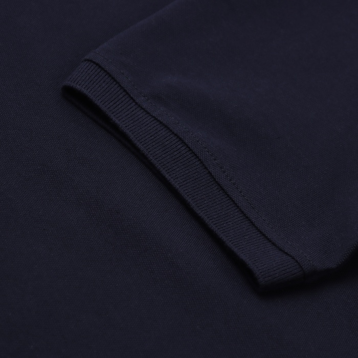 Футболка мужская поло, цвет тёмно-синий, размер 56