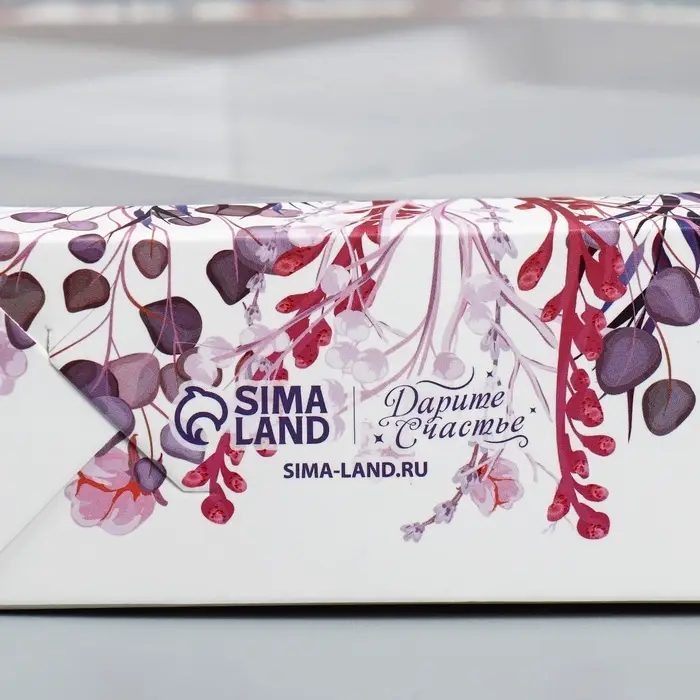 Коробка кондитерская, упаковка, For you, 27 х 27 х 5 см