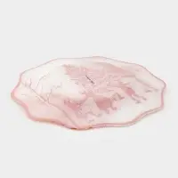 Тарелка обеденная цветок "Новогодние забавы" 25х2 см