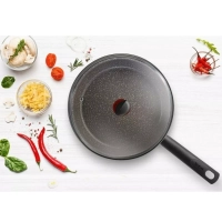 Сотейник с крышкой Natural Cook 24 см, с индикатором нагрева