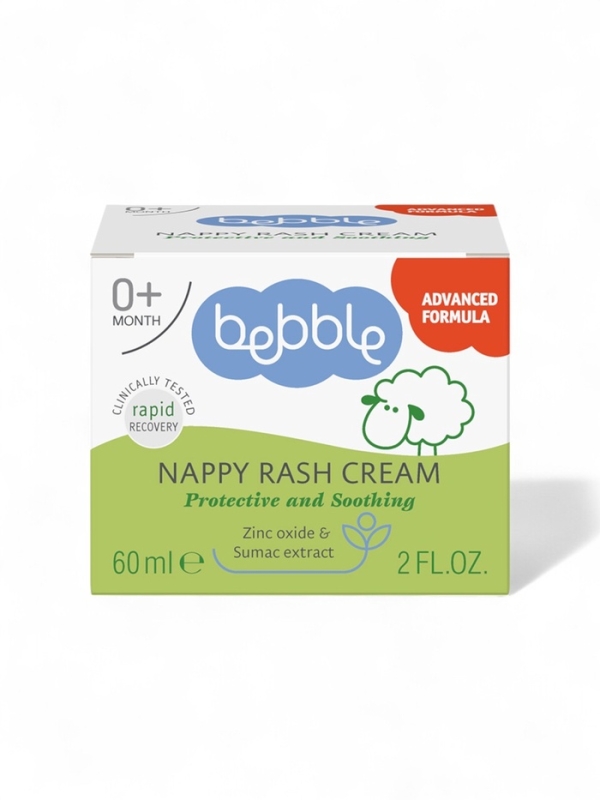 Крем детский Bebble от опрелостей и кожных раздражений, 60 мл
