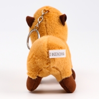 Мягкая игрушка &laquo;Капибара&raquo; на брелоке, 14 см