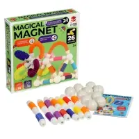 Конструктор магнитный "Развивающие трубы", 26 деталей