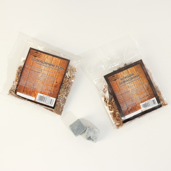 Набор для приготовления настойки Набор для приготовления настойки "Коньяк, Ром"