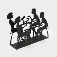 Салфетница &laquo;Посиделки&raquo;, 14,5&times;5&times;12 см, цвет МИКС