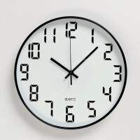 Часы настенные интерьерные &laquo;Классика&raquo;, плавный ход, d-30 см