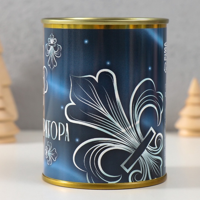 Подарочные носки с принтом в банке «Императора», (внутри носки мужские) Подарочные носки с принтом в банке «Императора», (внутри носки мужские)