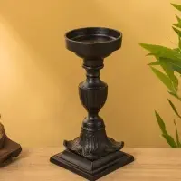 Подсвечник "Возрождение" алюминий 12х12х26,5 см