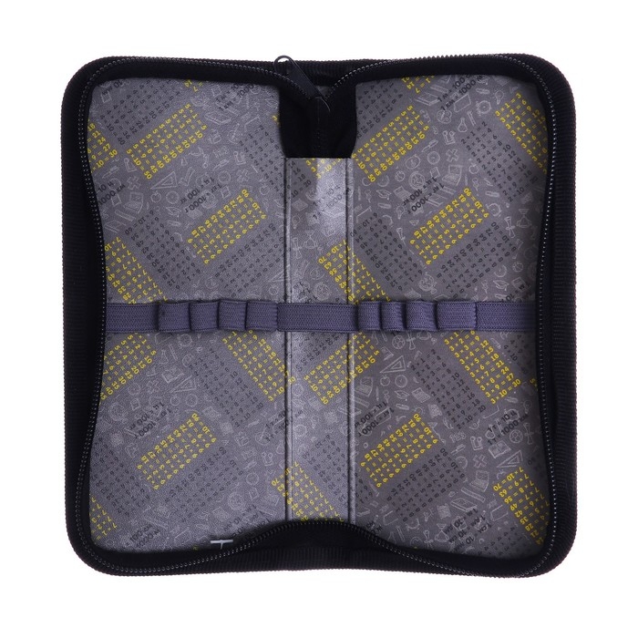 Пенал 1 секция, 90 х 195 х 25 мм, Calligrata "Гейм пиксели", ламинированный картон