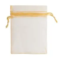 Мешочек подарочный Gauze, золотистый