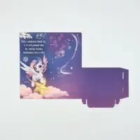 Открытка с местом под шоколадку &laquo;Снежная нежность&raquo;