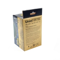 Лампа светодиодная Uniel Vintage, G95, E27, 6 Вт, 230 В, шар, золотистая колба Лампа светодиодная Uniel Vintage, G95, E27, 6 Вт, 230 В, шар, золотистая колба