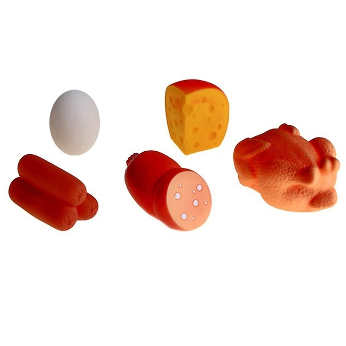 Набор резиновых игрушек &laquo;Продукты&raquo;