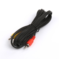 Кабель-переходник аудио/видео Luazon CAB-2, Jack 3.5 (m) - 3xRCA (m), 1.5 м, чёрный Кабель-переходник аудио/видео Luazon CAB-2, Jack 3.5 (m) - 3xRCA (m), 1.5 м, чёрный