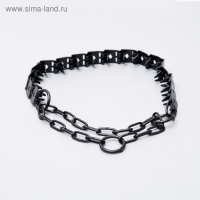 Ошейник строгий пластинчатый вороненый, 55 х 2,3см Ошейник строгий пластинчатый вороненый, 55 х 2,3см