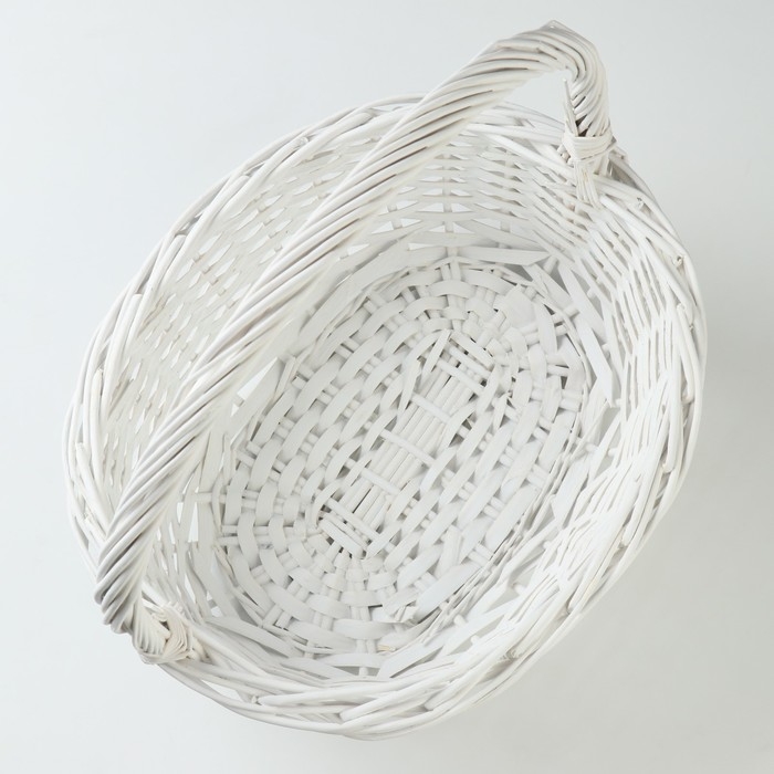 Набор корзин плетеных, 42x34x16/41 см, 37x30x14/36 см, 30x23x13/31 см, 3 шт, ива Набор корзин плетеных, 42x34x16/41 см, 37x30x14/36 см, 30x23x13/31 см, 3 шт, ива