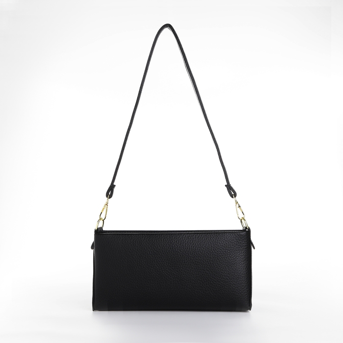 Сумка женская кросс-боди на молнии, цвет чёрный Сумка женская кросс-боди на молнии, цвет чёрный