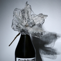 Новогоднее украшение на бутылку «Нежность», на новый год Новогоднее украшение на бутылку «Нежность», на новый год