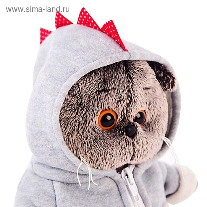 Мягкая игрушка &laquo;Басик&raquo; в толстовке дракончик, 22 см