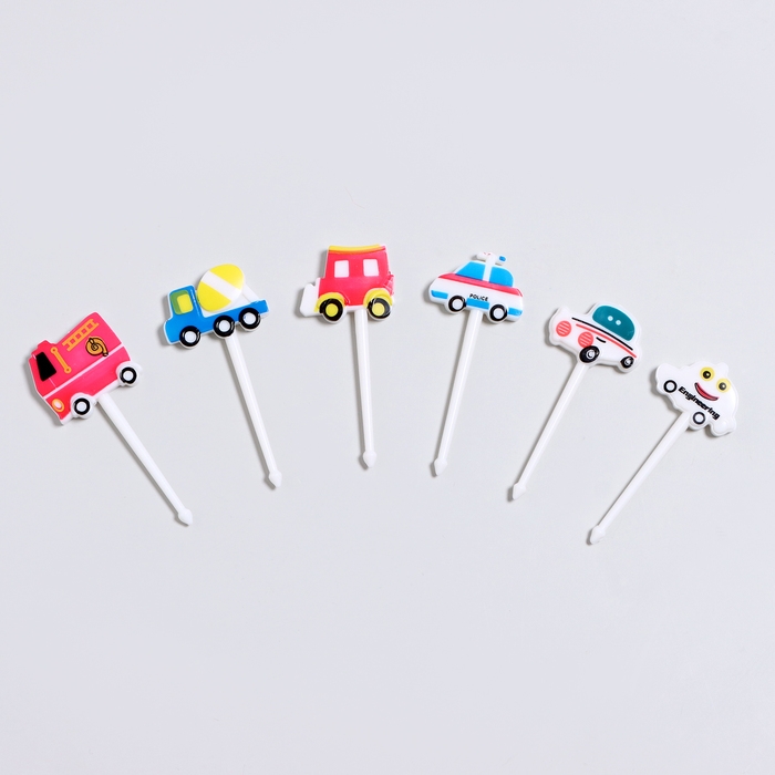 Шпажки «Транспорт», набор 6 шт. Шпажки «Транспорт», набор 6 шт.