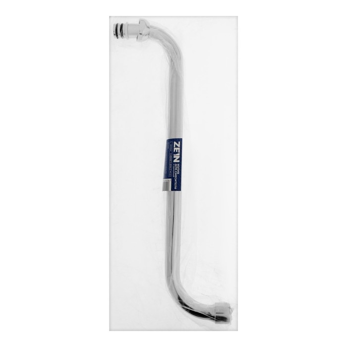 Излив для смесителя ZEIN, S-образный, 40 см, аэратор пластик, сетка металл