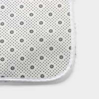 Коврик Доляна &laquo;Вензель&raquo;, 40&times;60 см, цвет белый