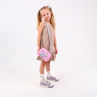 Сумка детская для девочки &laquo;Котенок&raquo; из эко-кожи, на ремешке, 15х12х3 см