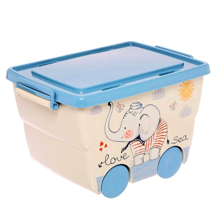 Ящик для игрушек &laquo;Слоник&raquo;, ДЕКО, 23 л