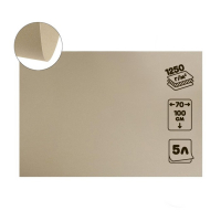 Картон переплётный 2.0 мм, 70 х 100 см, 5 листов, 1250 г/м", серый Картон переплётный 2.0 мм, 70 х 100 см, 5 листов, 1250 г/м", серый